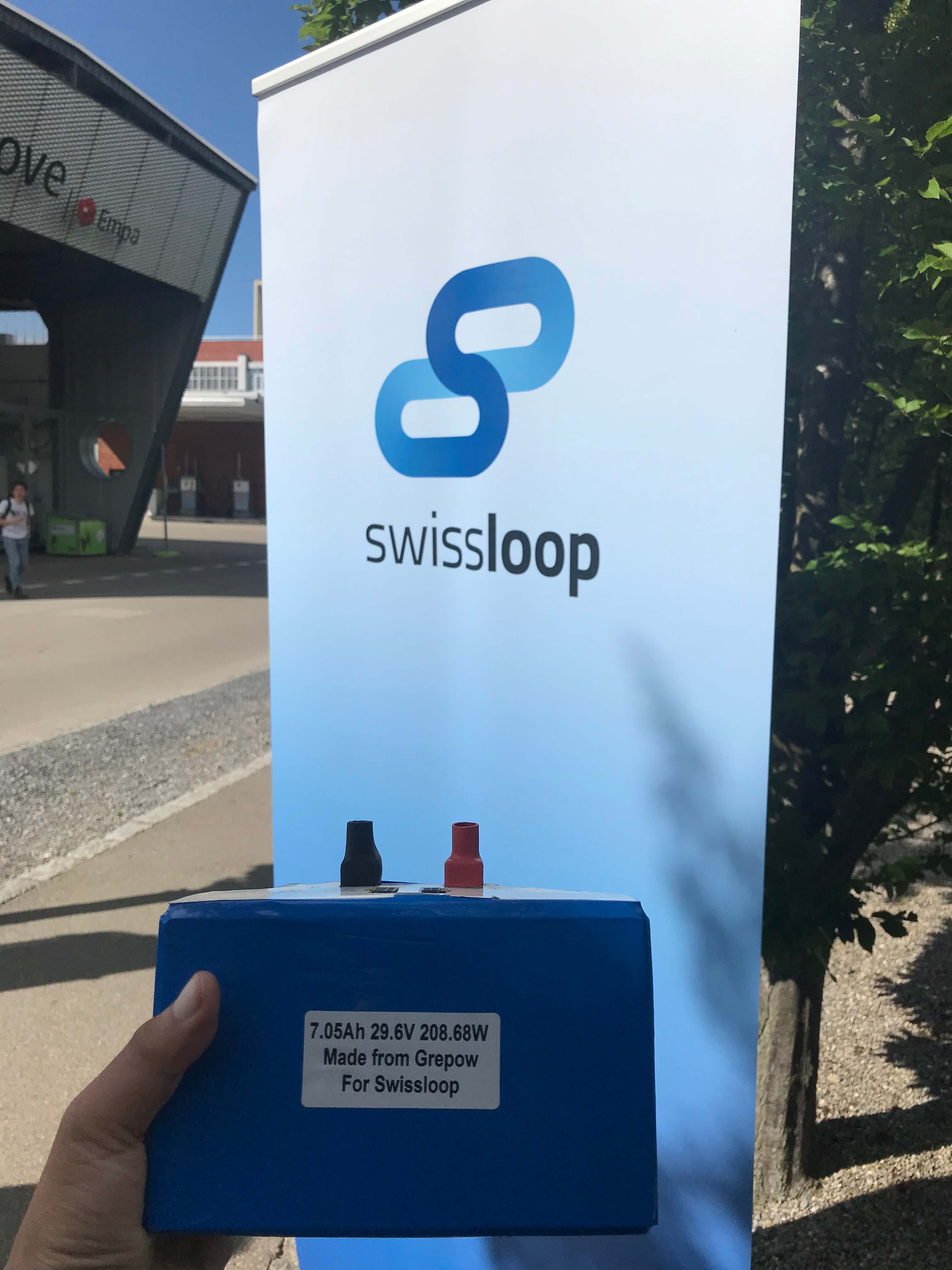 The Swissloop team and Grepow high C-rate batteries