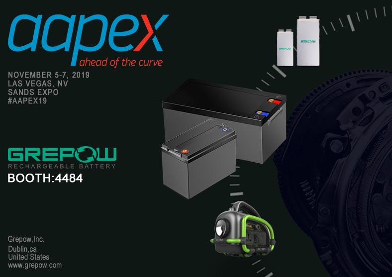 AAPEX 2019 is going on and Grepow is here with you!