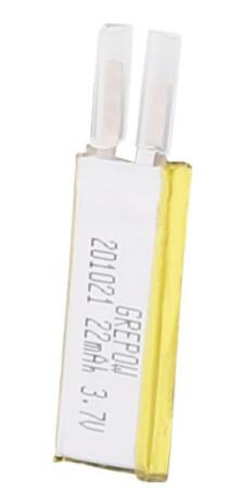 Grepow 22mAh 3.7V Rectangle Shaped Lipo Battery 2010021