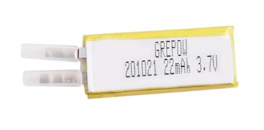 Grepow 22mAh 3.7V Rectangle Shaped Lipo Battery 2010021