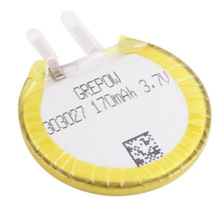 Grepow 170mAh 3.7V Round Shaped Lipo Battery 3030027