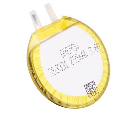 Grepow 295mAh 3.8V Round Shaped Lipo Battery 3033031