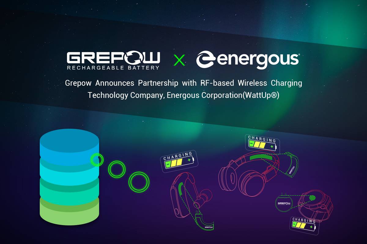 Grepow Announces Partnership with Energous Corporation