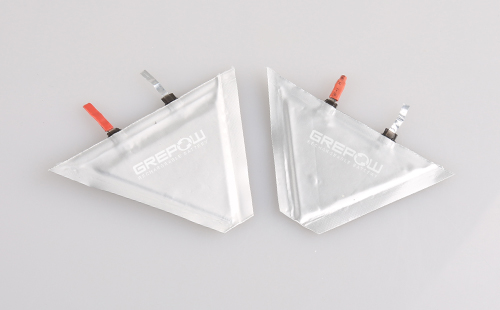 Grepow flexible Triangle Lipo Batteries