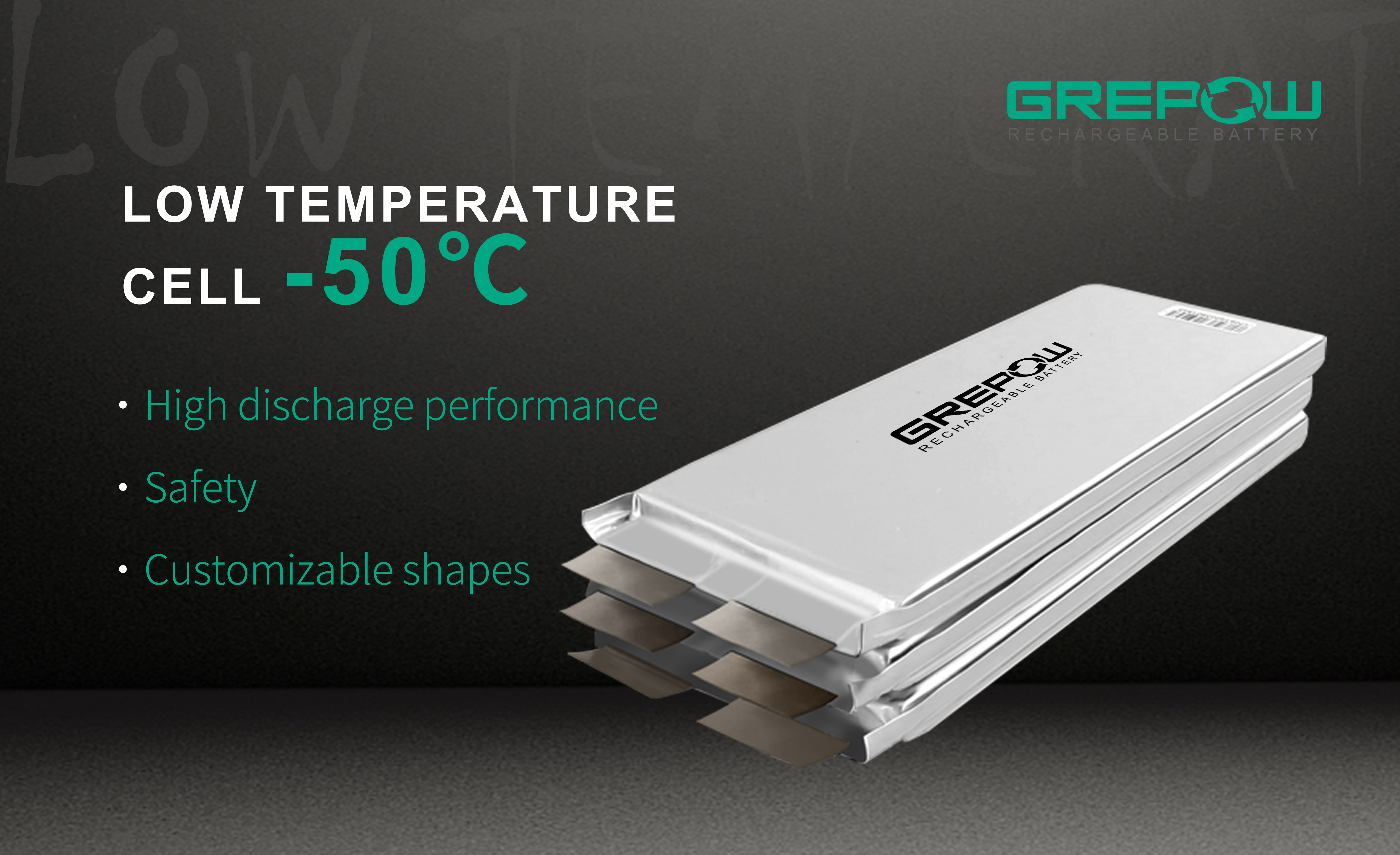 grepow low temperature battery