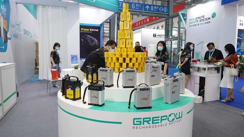 site picture-2022 Shenzhen International UAV Expo Review | Grepow Battery