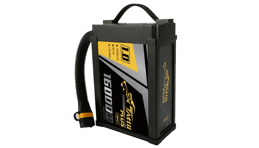 Tattu Plus 1.0 16000mAh 44.4V Lipo Smart Battery Pack