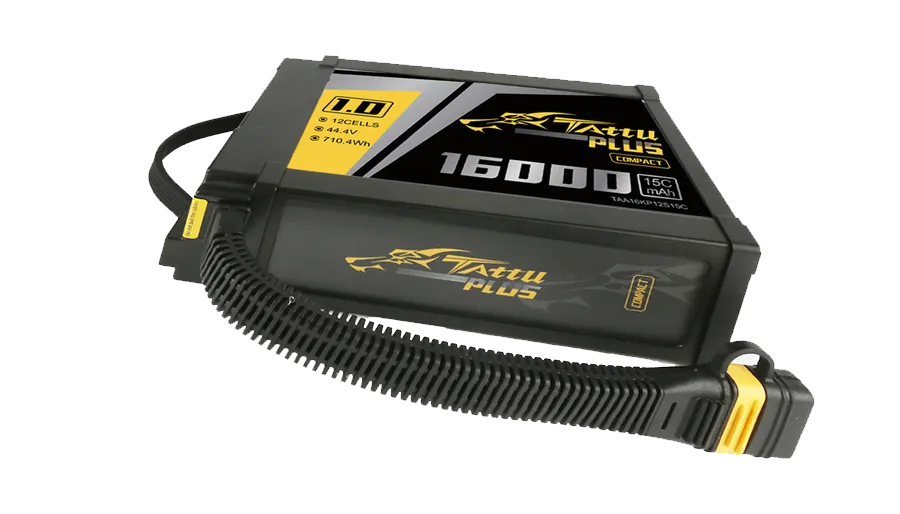 Tattu Plus 1.0 16000mAh 44.4V Lipo Smart Battery Pack