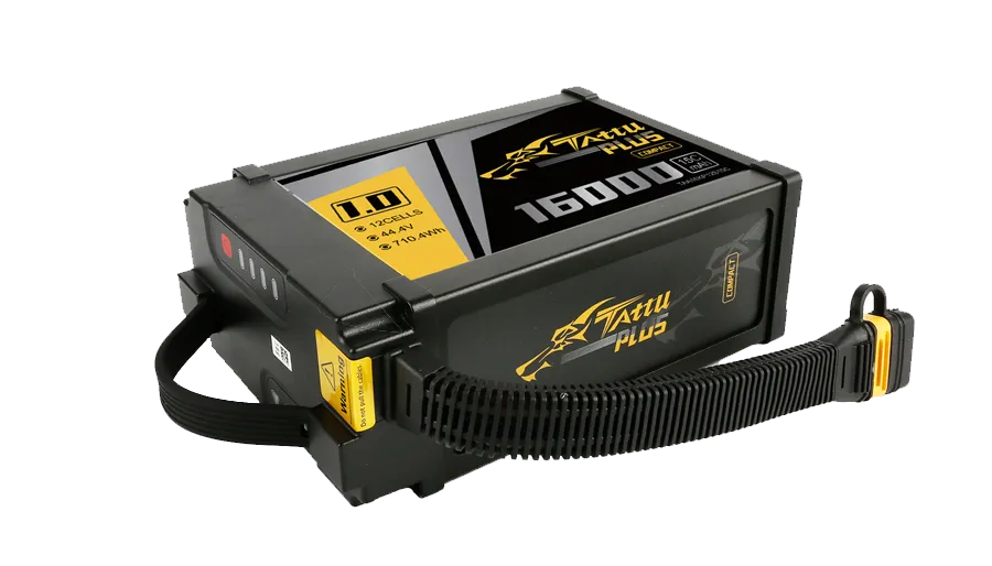 Tattu Plus 1.0 16000mAh 44.4V Lipo Smart Battery Pack