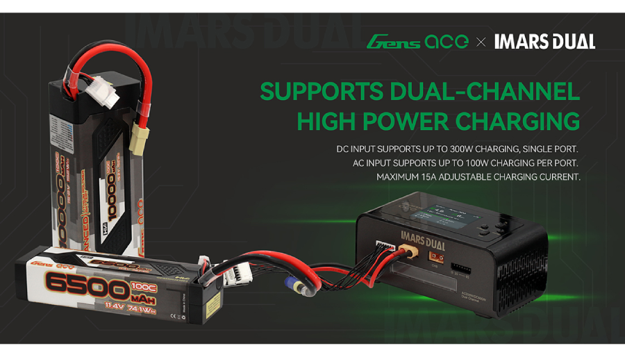 Imars Dual 2 channels power charging