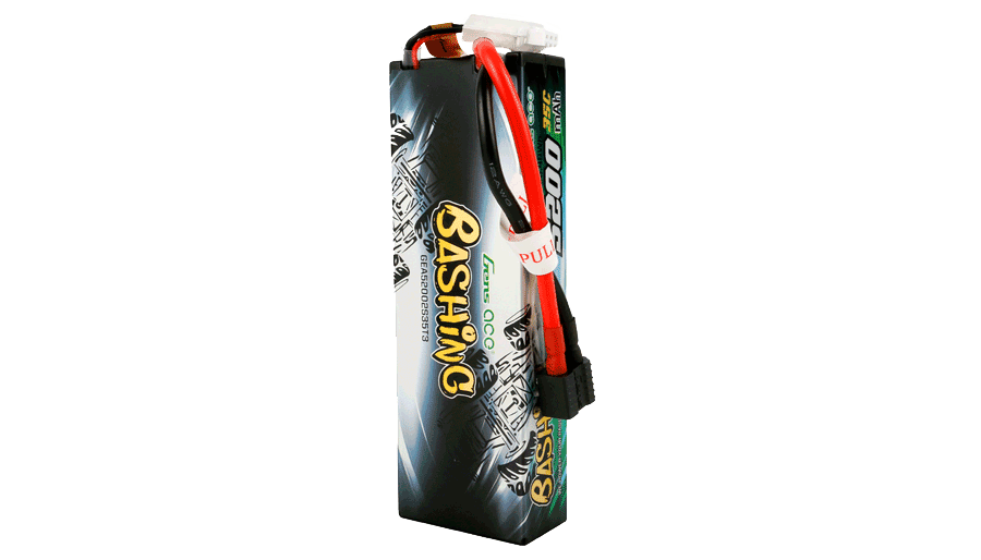 Gens Ace Bashing Series 5200mAh 7.4V 35C Car Lipo Battery Pack Hardcase