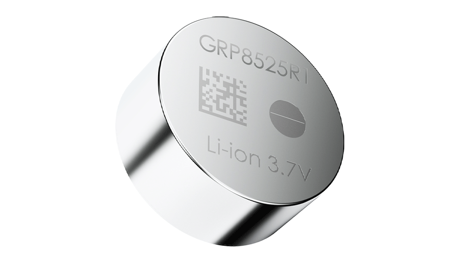 GRP8525R1 3.7V Lithium-ion Button Cell Battery