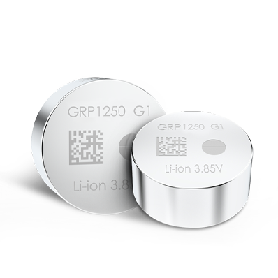 GRP1250G1 3.85V Lithium-ion Button Cell Battery