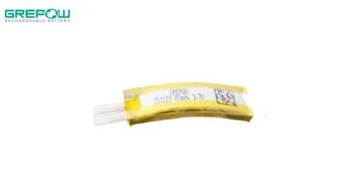 Grepow 3.7V 85mAh LiPo Curve Shaped Battery 3512029