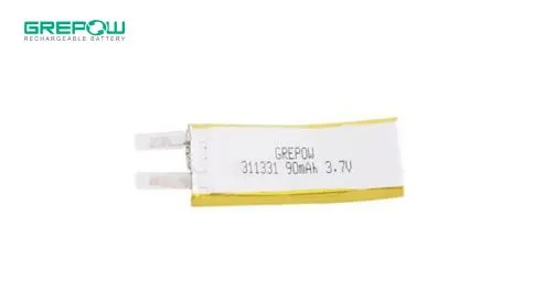 Grepow 3.7V 90mAh LiPo Curve Shaped Battery 3113031