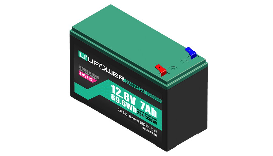 12V 7Ah 5C Discharge Rate Li+UPower Series UPS Modular Battery