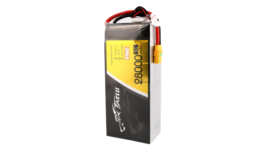 NMC 28000mAh 22.2V 5C 6S1P Lipo Battery Pack