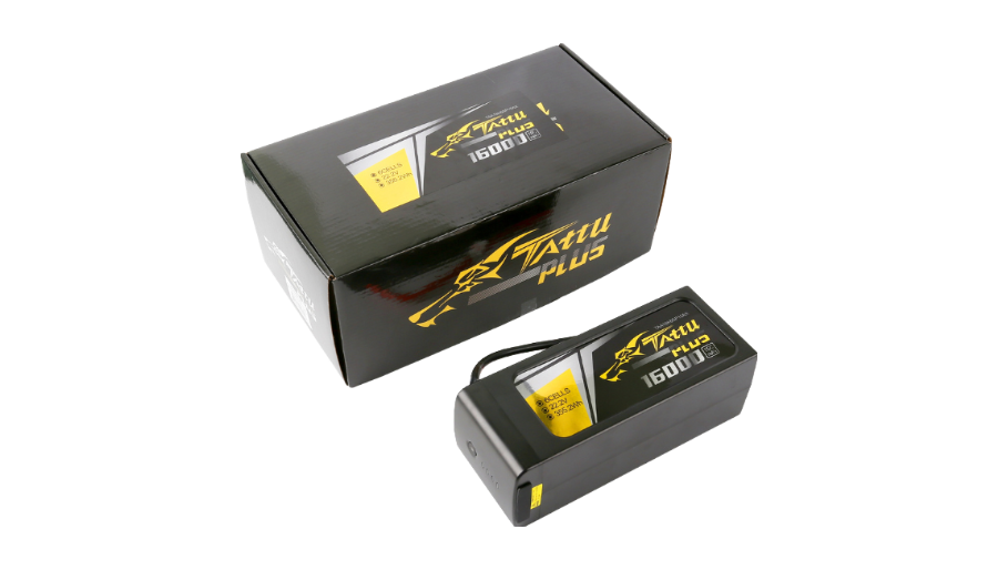 Tattu Plus 6S 16000mAh 22.2V 15C Lipo Smart Drone Battery for UAVs