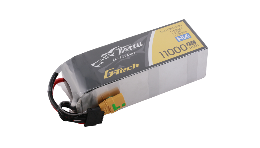 Tattu G-Tech 6S 11000mAh 22.8V 25C HV Lipo Drone Battery For UAV