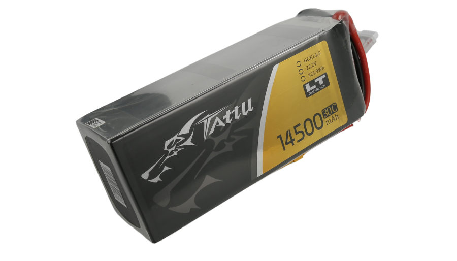 Tattu Low-Temperature Version 14500mAh 6S 22.2V 30C UAV Lipo Battery