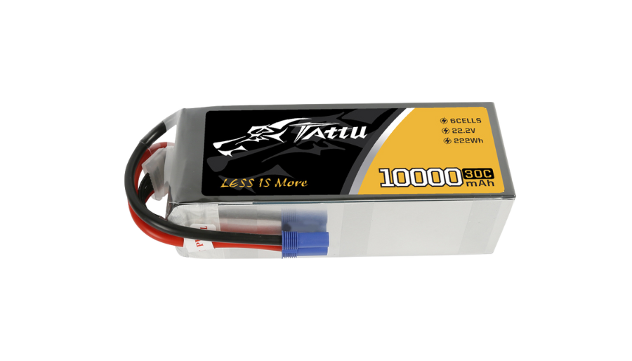 Tattu G-Tech 30C 6S 10000mAh 22.2V Lipo Drone Battery