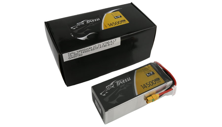 Tattu Low-Temperature Version 14500mAh 6S 22.2V 30C UAV Lipo Battery