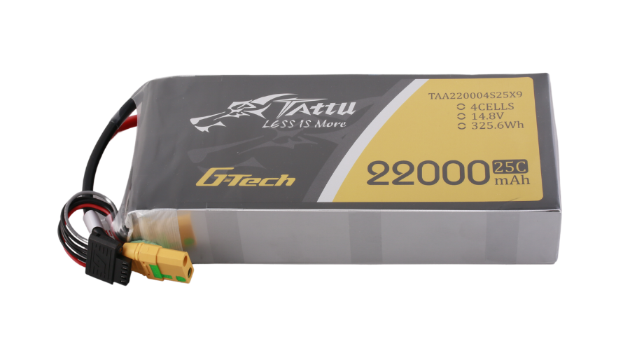 Tattu G-Tech 4S 22000mAh 14.8V 25C Lipo Drone Battery For UAV