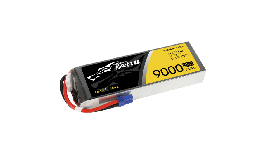 Tattu 6S 9000mAh 22.2V 25C Lipo Drone Battery for UAVs