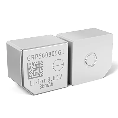 GRP560809G1 Metal Casing Small Pentagonal Rechargeable Li-ion Battery