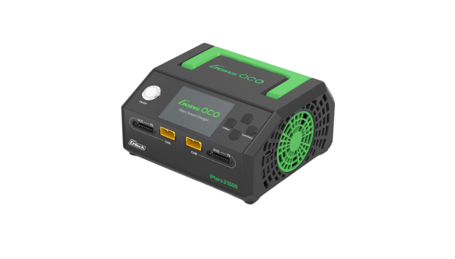 D1000 Dual-Channel Smart Charger For 1-7S Batteries-3