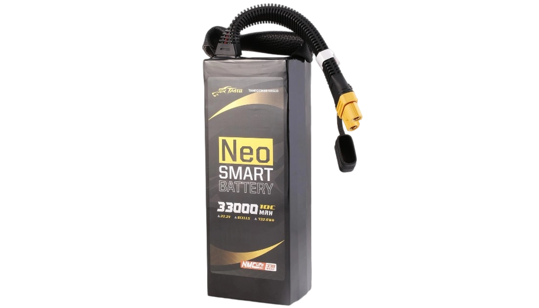Tattu Neo Compact Smart Batteries For Industrial Drones Extended Flight - 6S 33Ah 330Wh/kg