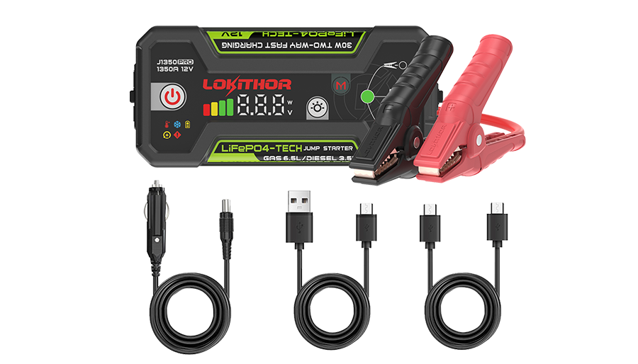 J1350 PRO LiFePO4-TECH Series Jump Starter-2