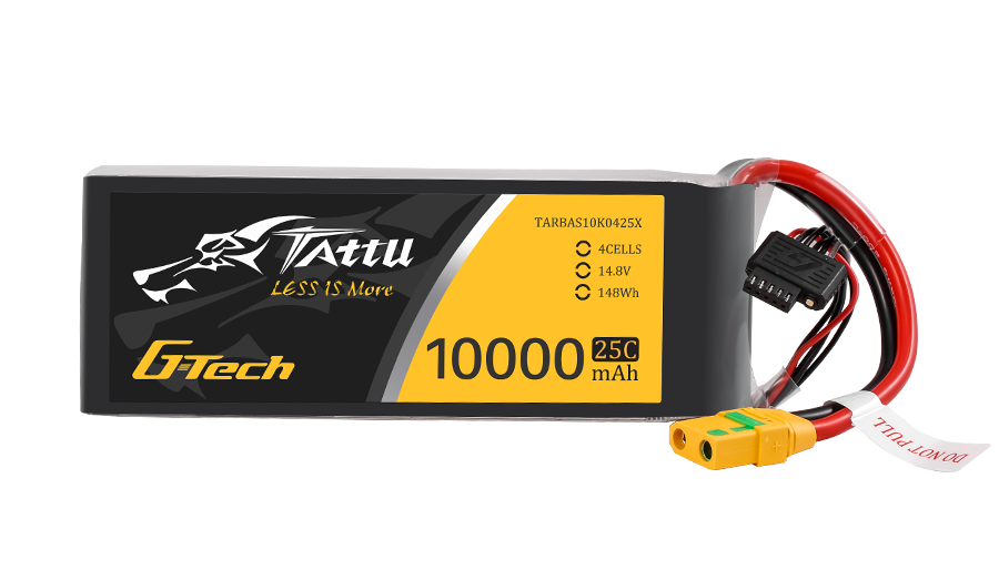Tattu G-Tech 4S 10000mAh 14.8V 25C Lipo Drone Battery-1