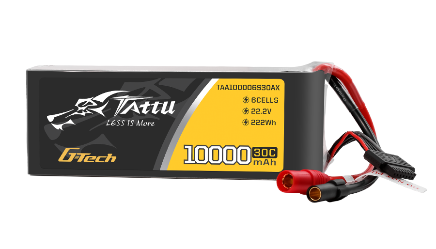 Tattu G-Tech 30C 6S 10000mAh 22.2V Lipo Drone Battery-1
