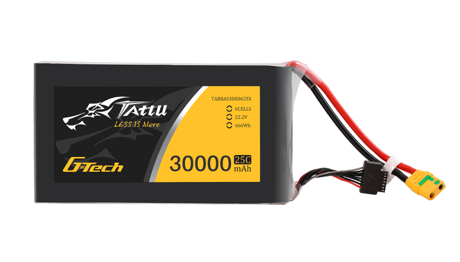 Tattu G-Tech 25C 6S 30Ah 22.2V Lipo Drone Battery for UAVs-1