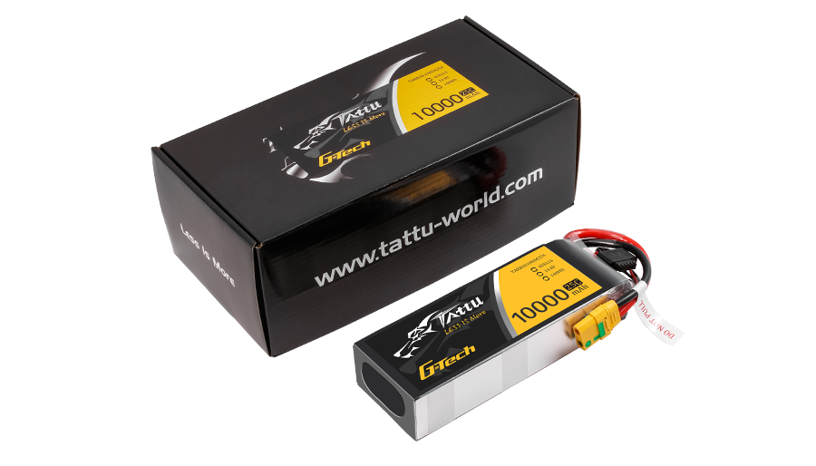 Tattu G-Tech 4S 10000mAh 14.8V 25C Lipo Drone Battery-5