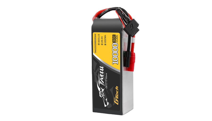 Tattu G-Tech 30C 6S 10000mAh 22.2V Lipo Drone Battery-3