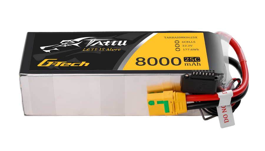 Tattu G-Tech 25C 6S 8000mAh 22.2V Lipo Drone Battery for UAVs-2