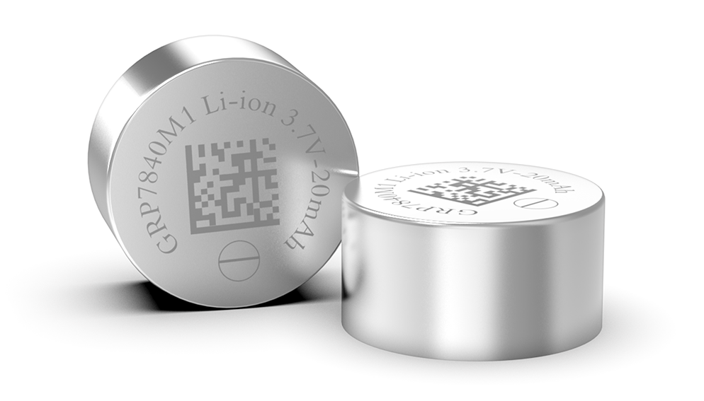 GRP7840M1 Rechargeable Lithium-Ion Button Cell Battery-LIR7840