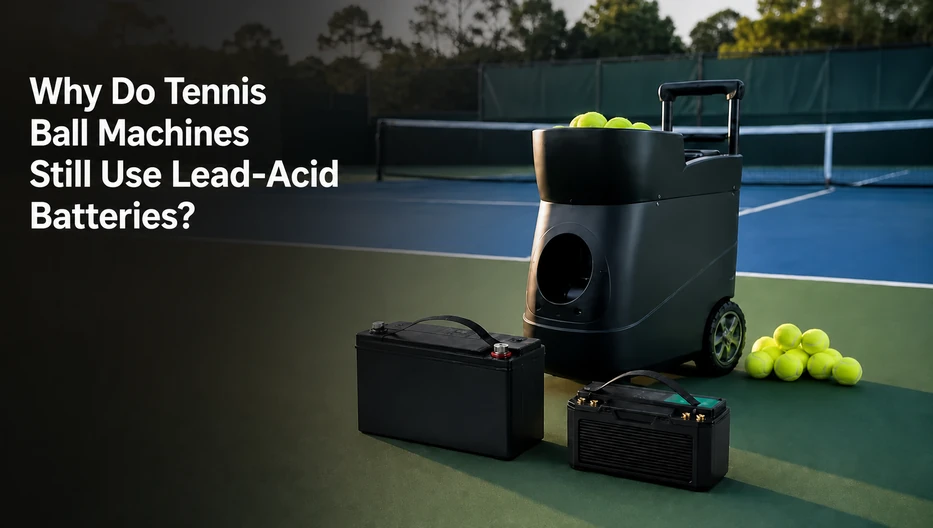 Why Do Tennis Ball Machines Still Use Lead-Acid Batteries?