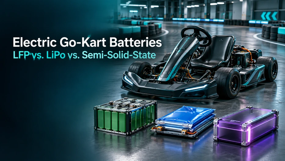 Electric Go-Kart Batteries: LFP vs. LiPo vs. Semi-Solid-State