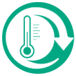 Wide operating temperature icon