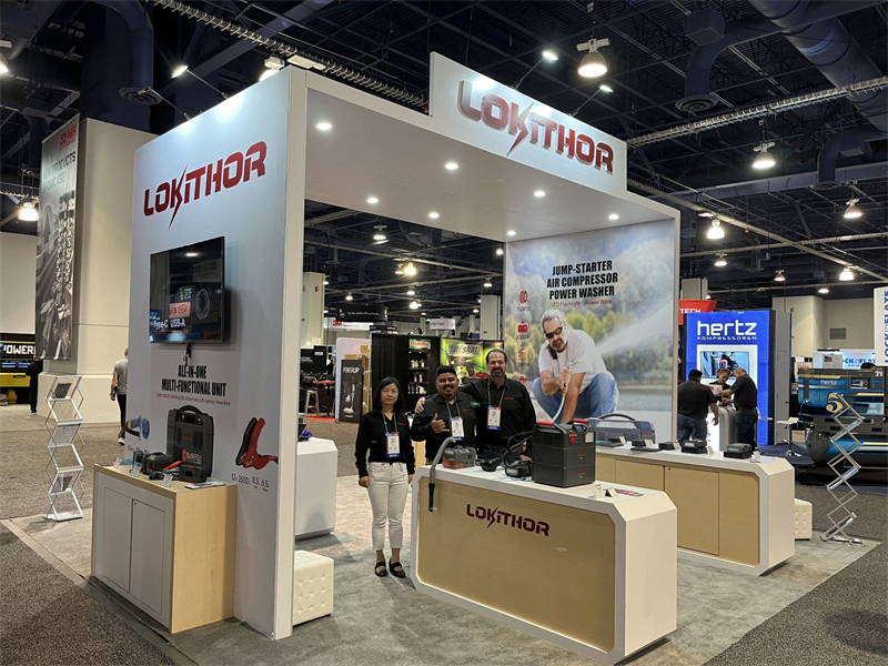 Lokithor (a sub-brand of Grepow's auto parts specialist), as an exhibitor at the SEMA Show 2022