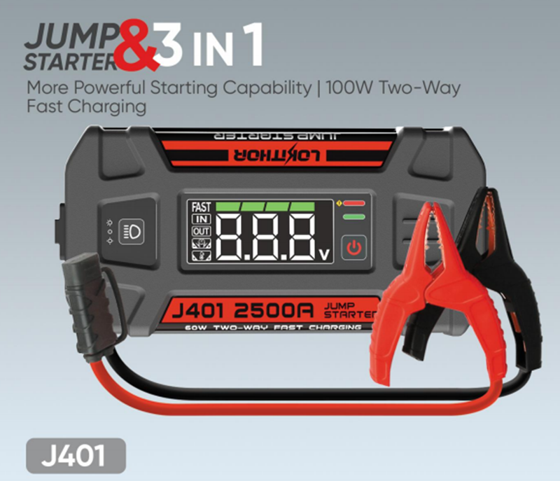 Amazon HOT jump starter 3-in-1 functional J401.