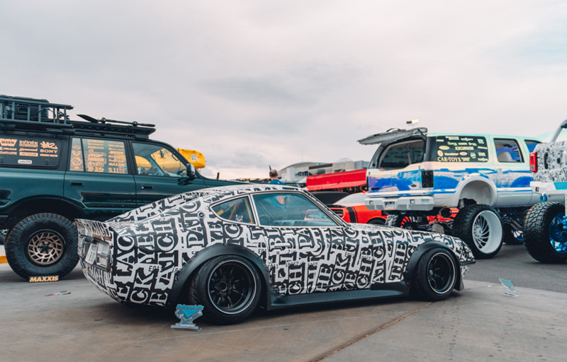 a car full of letters outside its appearance.