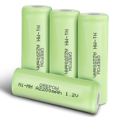 Grepow A type NiMH; A size NiMH battery