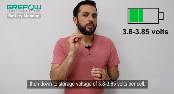 lithium polymer batteries' storage voltage  | Battery Monday | Grepow