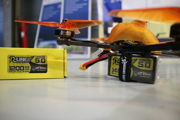 tattu v5 battery power for drone race