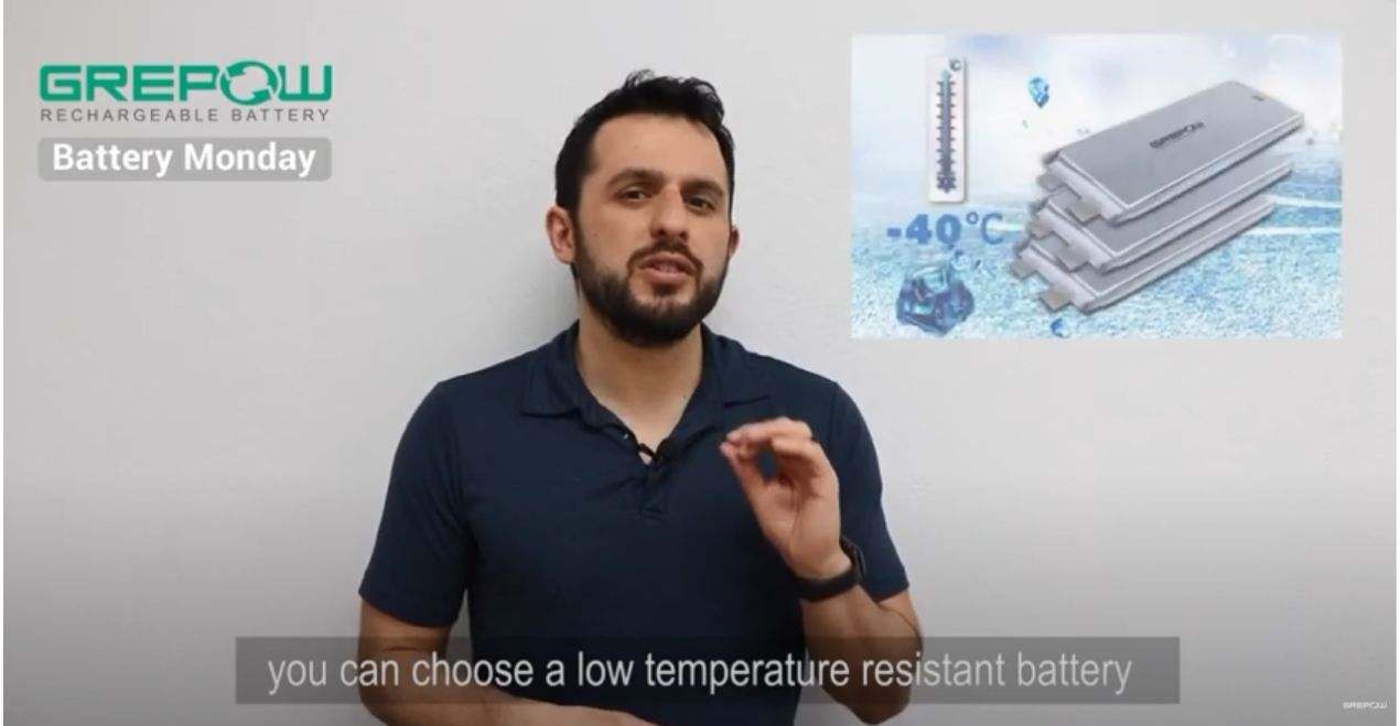 low temperature resistant battery