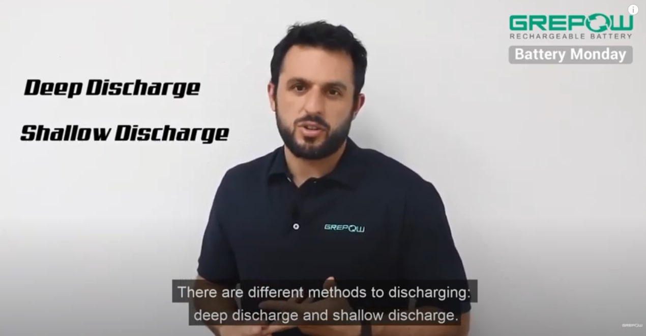 battery deep discharge and shallow discharge - battery monday grepow